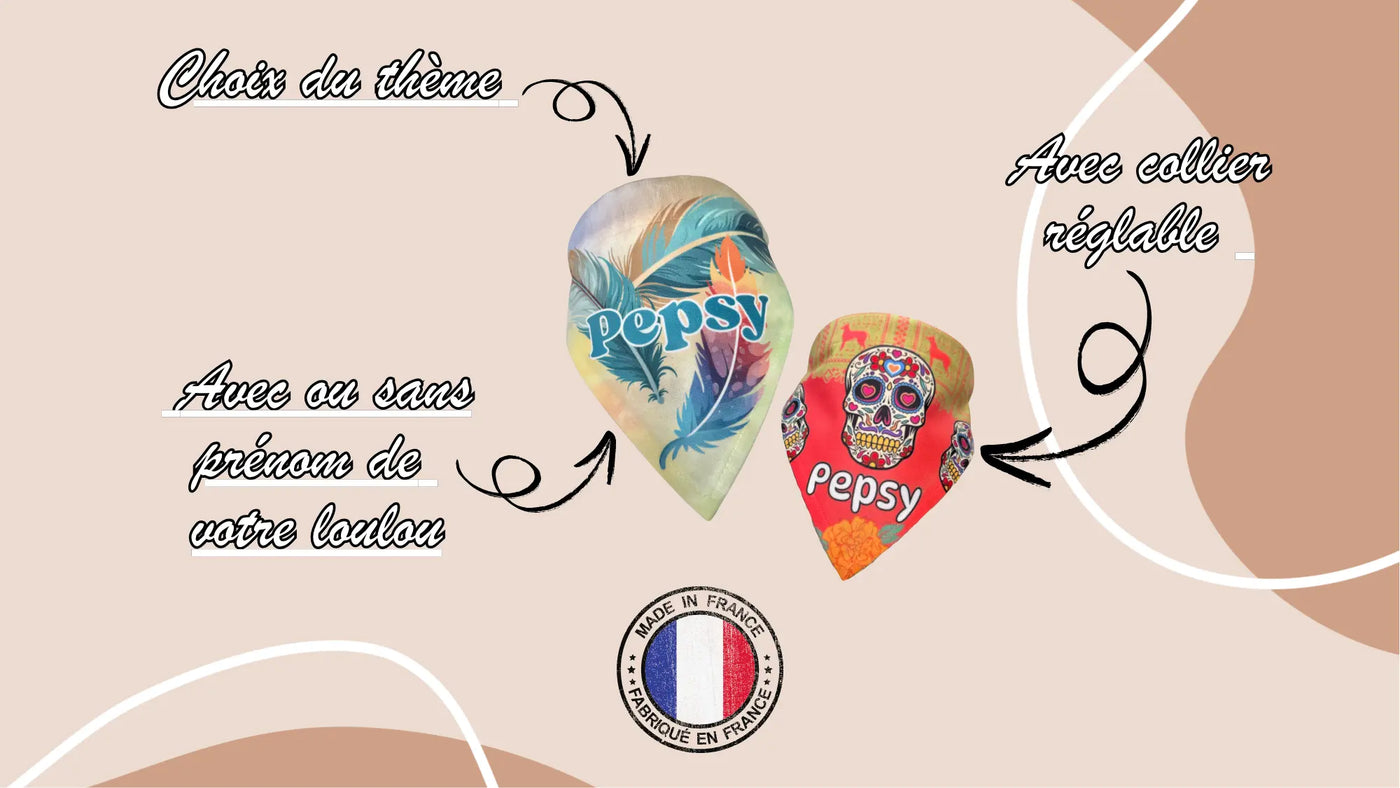 Bandana personnalisé Pepsy-shop